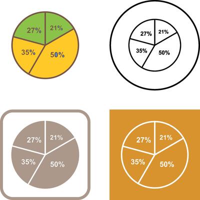 Pie Chart Icon Design