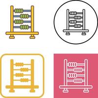 Abacus Icon Design vector