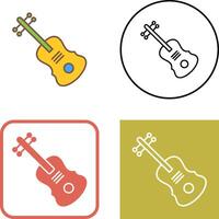 violín icono diseño vector