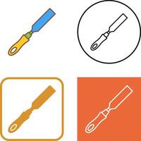 Chisel Icon Design vector