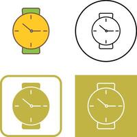 Wrist Watch Icon Design vector