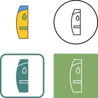 Shampoo Icon Design vector