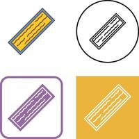 Plank Icon Design vector