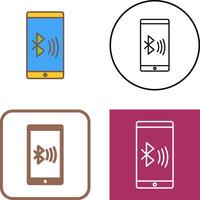 Connected Device Icon Design vector