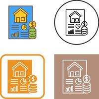 Loan Icon Design vector