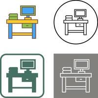 Table Icon Design vector