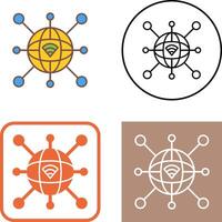 Internet Icon Design vector