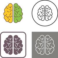 Brain Icon Design vector