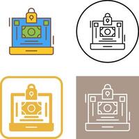 Secure Payment Icon Design vector