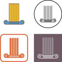 Column Icon Design vector