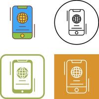 Browser Icon Design vector