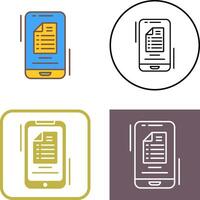 To Do List Icon Design vector