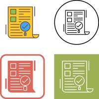 SEO Audit Icon Design vector