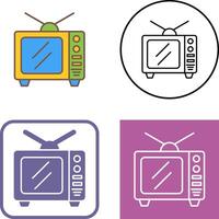 diseño de icono de televisión vector