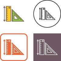 Rulers Icon Design vector