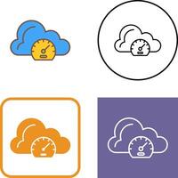 Speed Test Icon Design vector