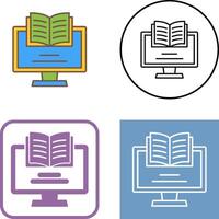 Monitor Icon Design vector