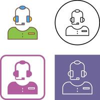 Customer Service Icon Design vector