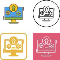 Upload Icon Design vector