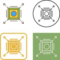 Maximize Icon Design vector