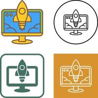 Startup Icon Design vector