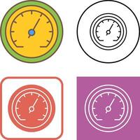 Speedometer Icon Design vector