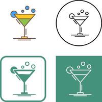 Cocktail Icon Design vector