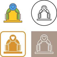 Arch Icon Design vector