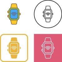 diseño de icono de reloj inteligente vector