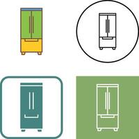 Refrigerator Icon Design vector