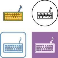 diseño de icono de teclado vector