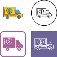 Delivery Truck Icon Design vector