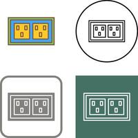 Socket Icon Design vector