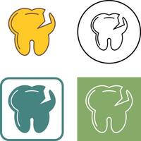 Tooth Icon Design vector