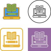 Written Icon Design vector