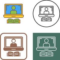 Lesson Icon Design vector