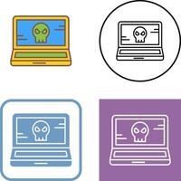 Laptop Icon Design vector