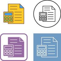 Calculator Icon Design vector