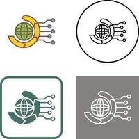 Internet Icon Design vector
