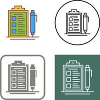 Check List Icon Design vector