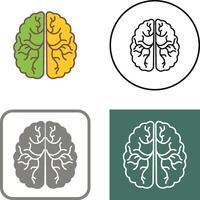 Brain Icon Design vector