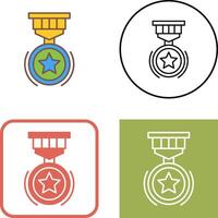 Medal Icon Design vector