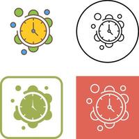 diseño de icono de reloj vector