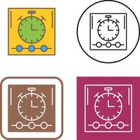 Time Icon Design vector