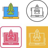 Rocket Icon Design vector