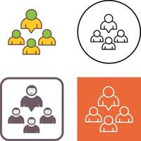 Group Icon Design vector