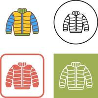 Winter Clothes Icon Design vector