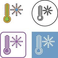 Cold Icon Design vector