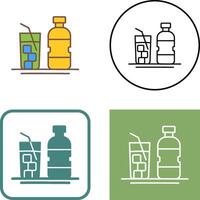 Mineral Water Icon Design vector