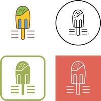 Popsicle Icon Design vector